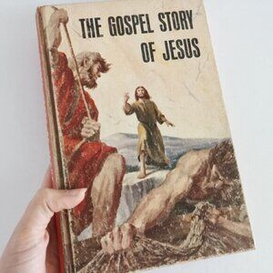 1964 The Gospel Story of Jesus Sunday School Book, Lutheran Church Series